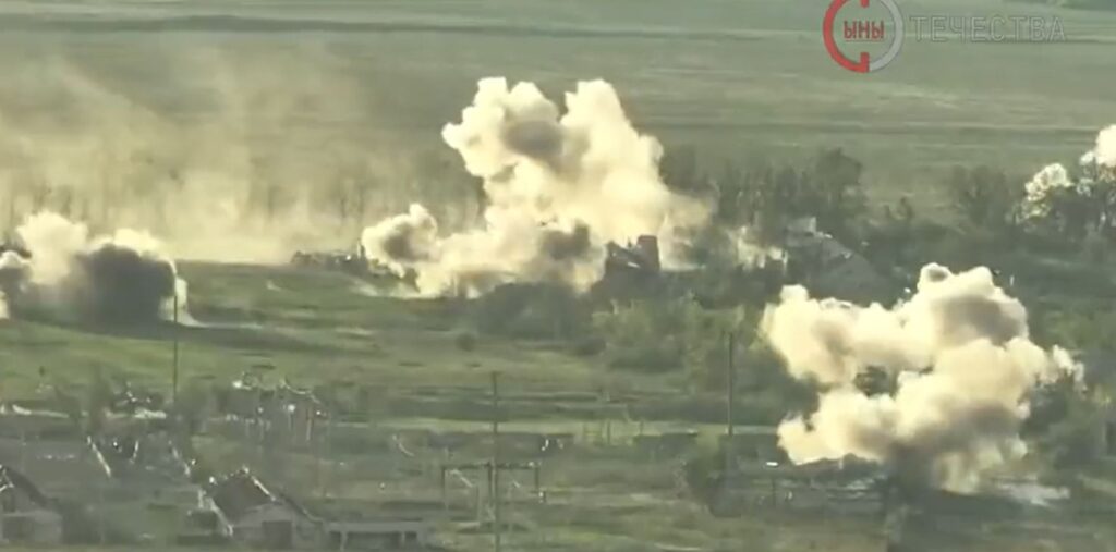ĐAVOLJE GRANATIRANJE: Rusi zbrisali ukrajinske snage (VIDEO)
