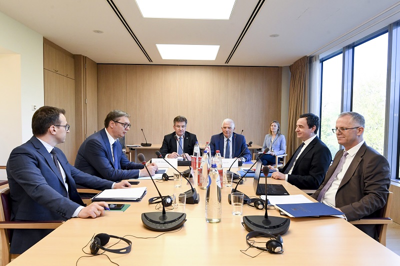 SATANAK POSLE DEVET MESECI: Vučić i Kurti u novoj rundi dijaloga u Briselu