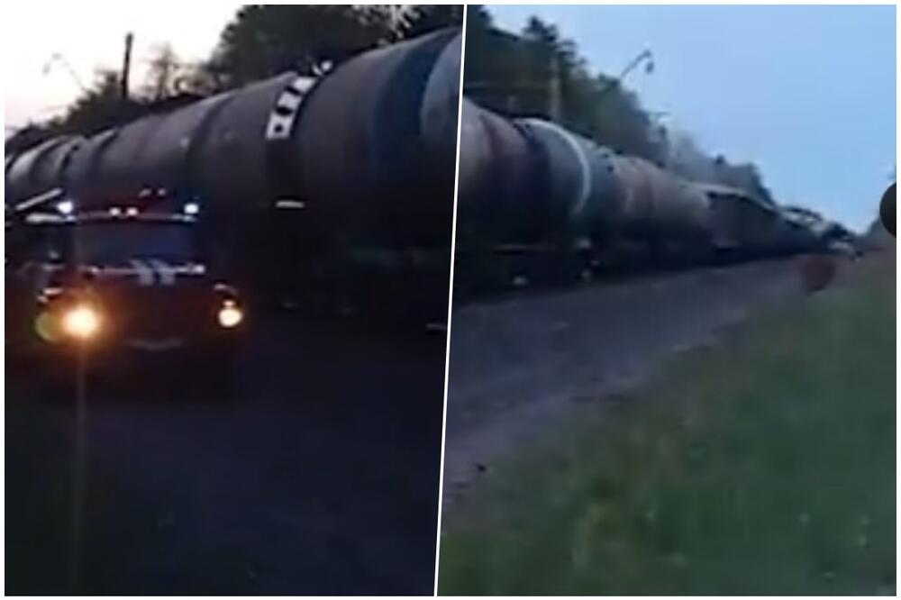 NOVA SNAŽNA EKSPLOZIJA NA RUSKIM PRUGAMA U POSLEDNJA 24 SATA: Lokomotiva i 20 vagona teretnog voza izbačeni iz šina (VIDEO)