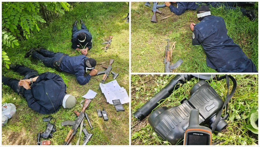 KRENULI NA TAJNI ZADATAK: Srpska policija uhapsila do zuba naoružane KURTIJEVE SPECIJALCE FOTO