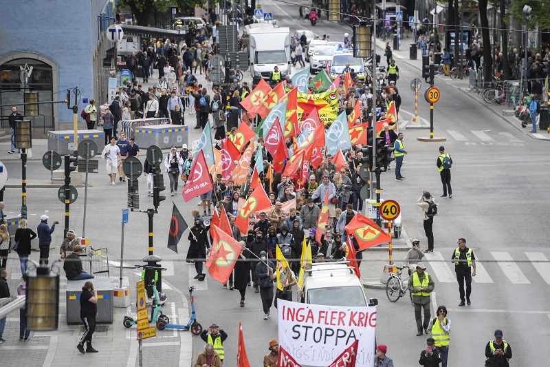 PROTESTI U STOKHOLMU: Šveđani neće u NATO pakt
