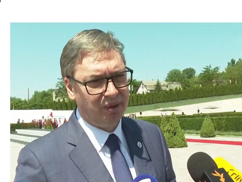 PREDSEDNIK VUČIĆ U MOLDAVIJI: „Molio sam jutros Srbe sa severa KiM da istraju u borbi, na miran način“