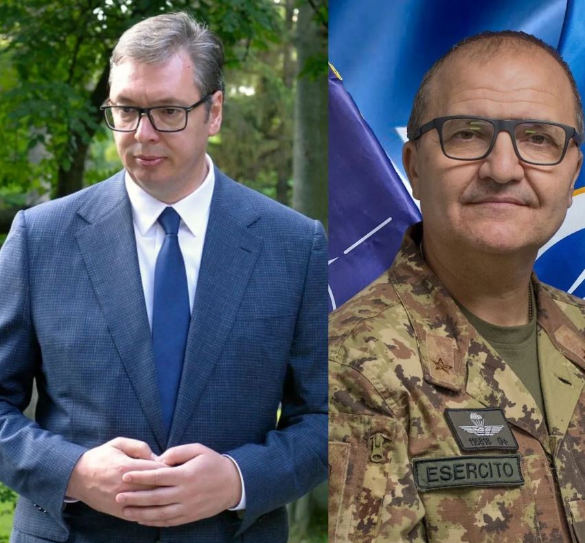 „KOREKTAN RAZGOVOR“: Predsednik Vučić razgovarao telefonom sa komandantom KFOR-a