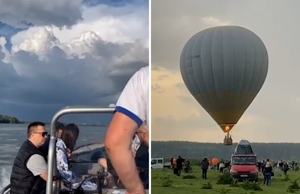 SRCE VOJVODINE POSTAJE „SRPSKA KAPADOKIJA“: Let balonima iznad Krčedinske ade (FOTO/VIDEO)