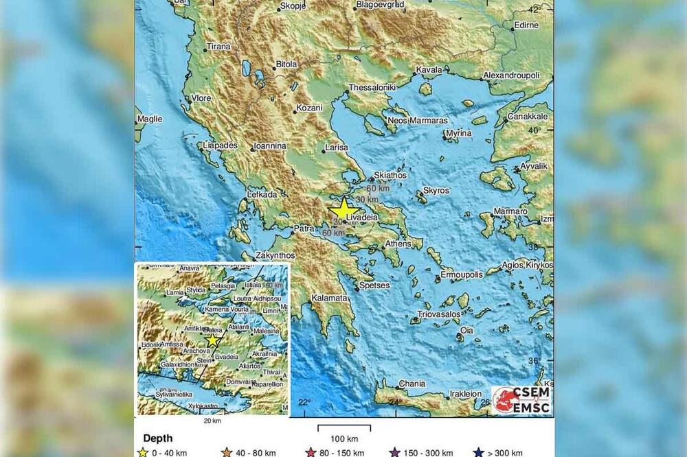 GRAĐANI I TURISTI U STRAHU, GRČKA U POTRESU: Zemljotres jačine 4,8 pogodio Atinu
