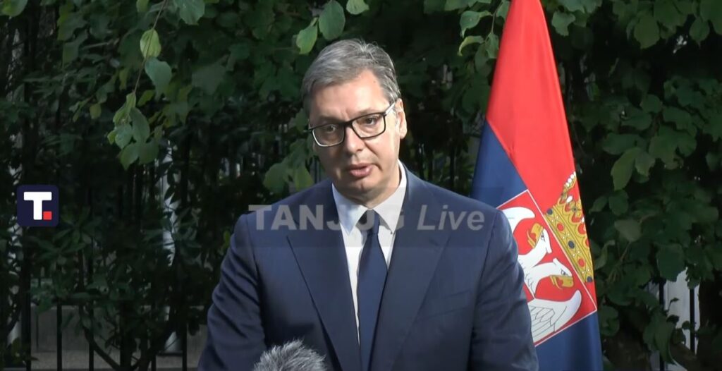 PREDSEDNIK VUČIĆ SE OBRATIO IZ BRISELA: „Zatražio sam da NATO da preuzme kontrolu i Srbima obezbedi pristojan život“