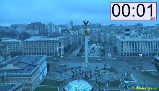 KAKO JE KIJEV IZGLEDAO PRVOG DANA SPECIJALNE VOJNE OPERACIJE: SIRENE za UZBUNU, neverica i RUSKI UDAR (VIDEO)