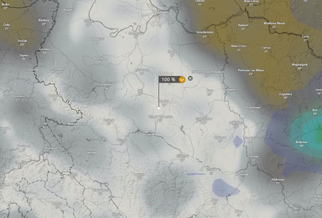 VREMENSKA PROGNOZA ZA 17. AVGUST: Danas maglobito, mestimično oblačno sa sunčanima intervalima