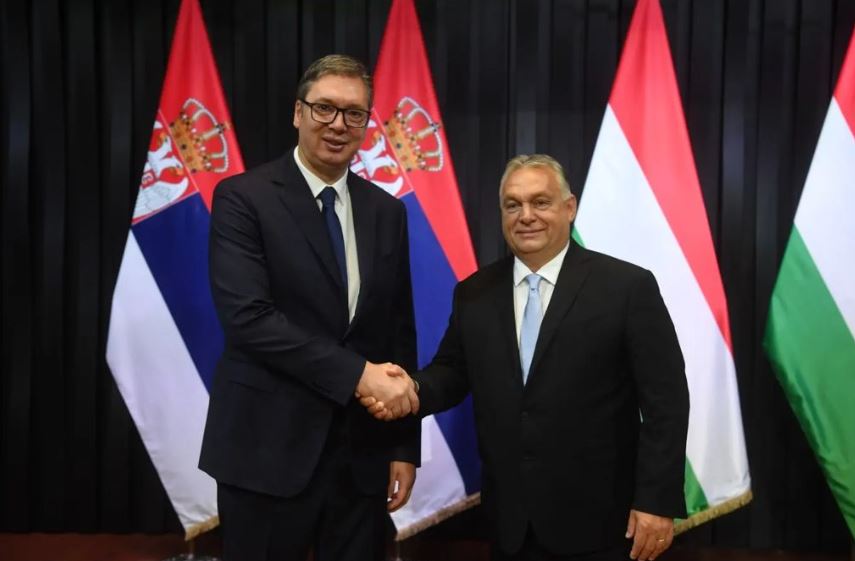 „DANAŠNJI SUSRET IMA POSEBNU SIMBOLIKU“: Predsednik Vučić se sastao sa mađarskim premijerom Viktorom Orbanom