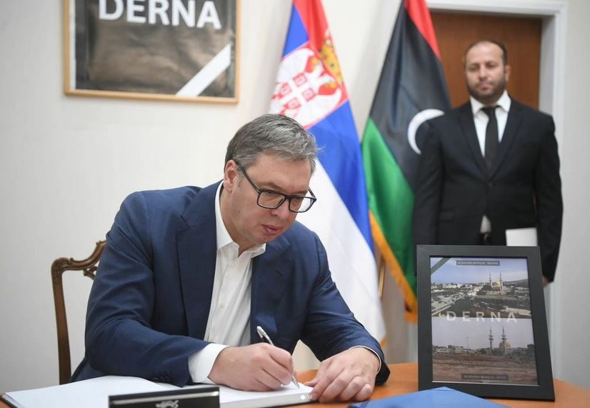 PREDSEDNIK VUČIĆ: Saučešće libijskom narodu zbog katastrofalnih poplava, Srbija spremna da uputi pomoć!