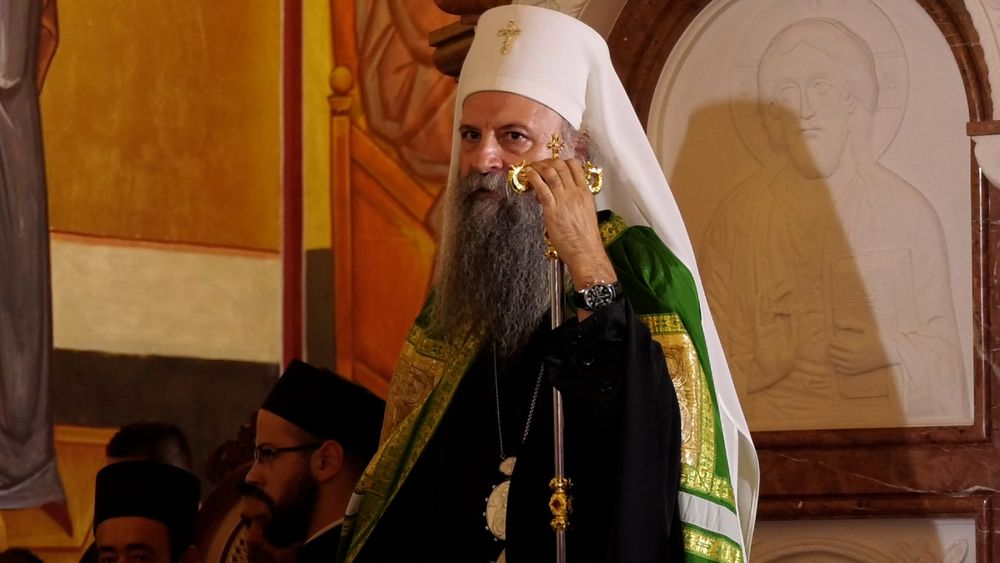 „SVI SMO NA NEKI NAČIN ODAVDE POTEKLI“: Patrijarh Porfirije služio liturgiju u Podgorici