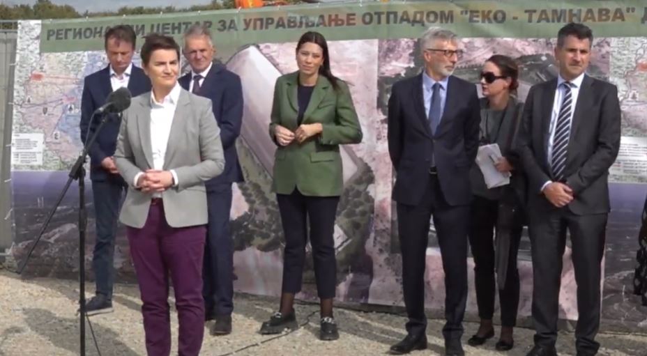 ZNAČAJAN PROJEKAT U UBU: Premijerka na obeležavanju početka izgradnje sanitarne deponije „Kalenić“