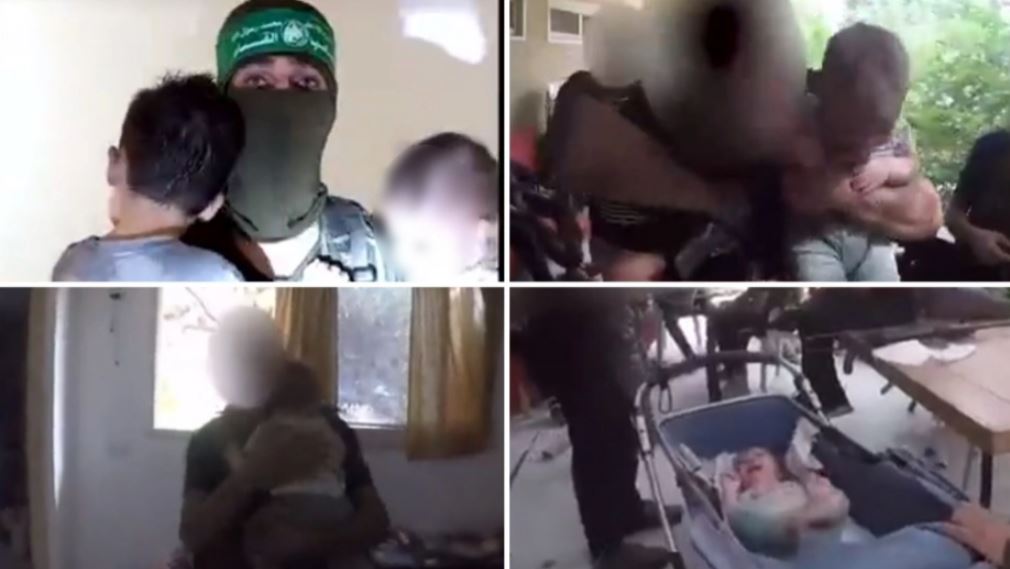 HAMAS OBJAVIO JEZIVE SNIMKE: Otete bebe plaču, puške svuda u prostoriji, mališani prestravljeni (VIDEO)