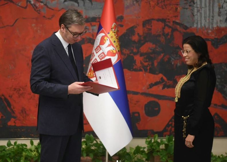 Predsednik Vučić primio akreditivna pisma ambasadorki Indije i Tunisa (FOTO)