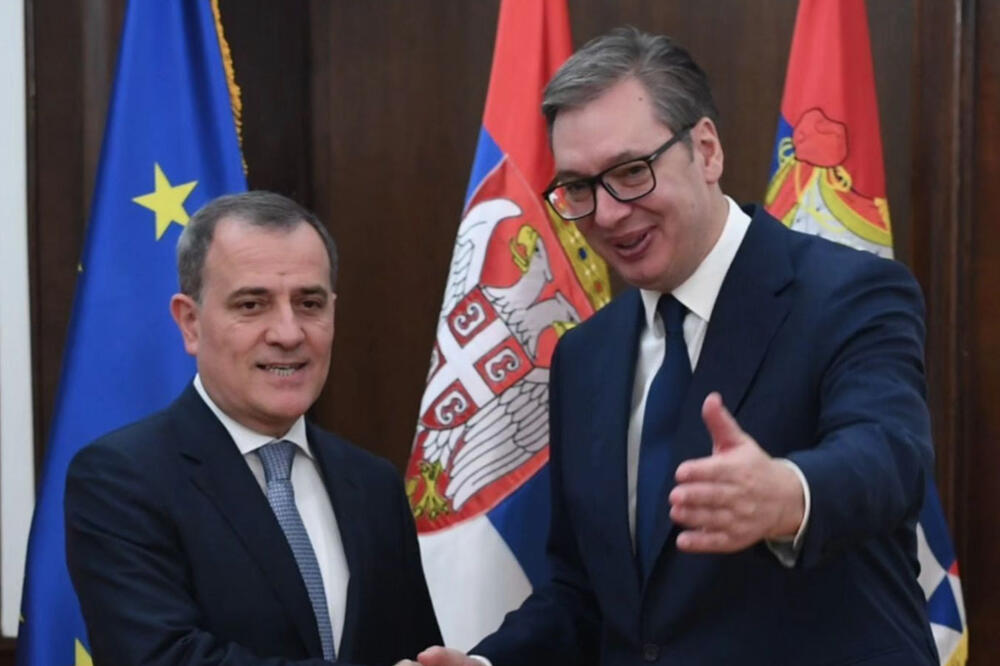 „DETALJNO SAM GA INFORMISAO O SITUACIJI NA KIM“: Predsednik Vučić razgovarao sa ministrom spoljnih poslova Azerbejdžana (FOTO)