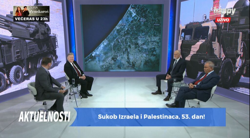 „AKTUELNOSTI“ NA HAPPY TV: „Rat u Izraelu može prerasti u globalni rat ako Netanijahu ne stane“