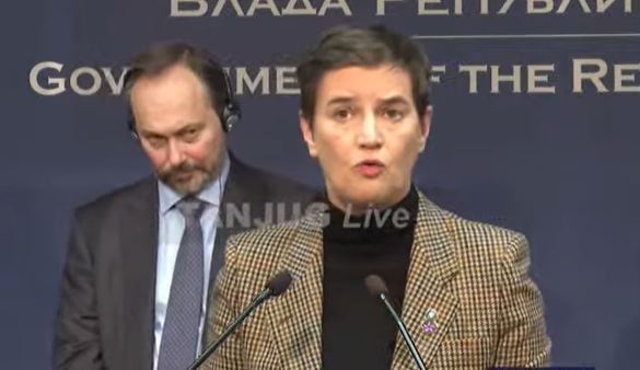 „OSTVAREN JE VELIKI NAPREDAK“: Premijerka Brnabić primila Izveštaj EK o Srbiji za 2023. godinu
