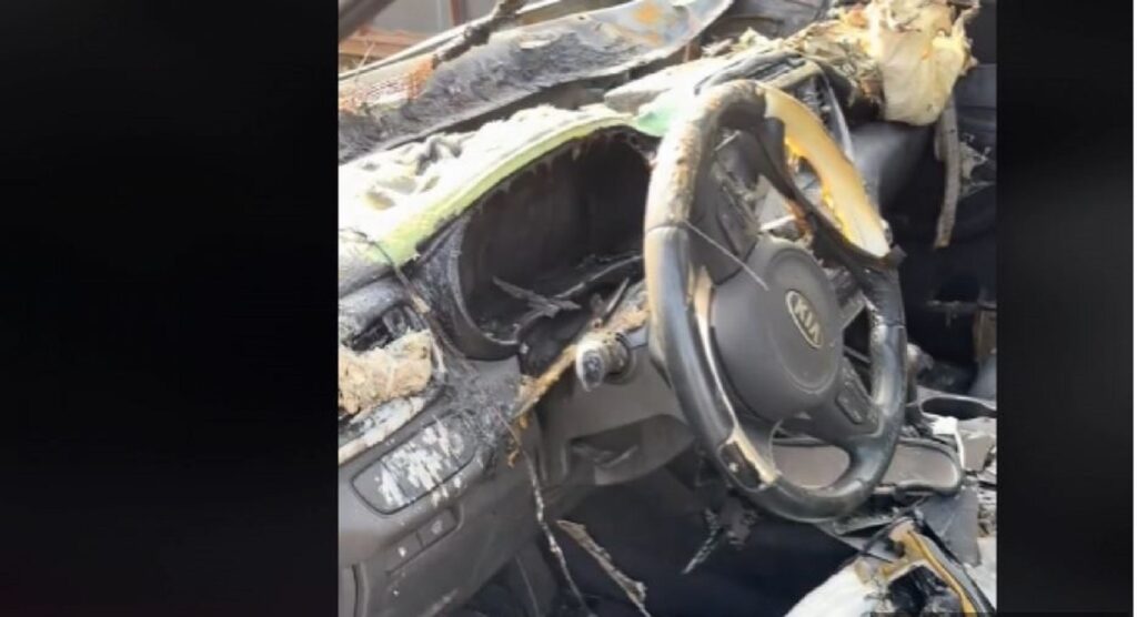 SREĆA U NESREĆI: Izgoreo joj automobil, odmah dobila novi (VIDEO)
