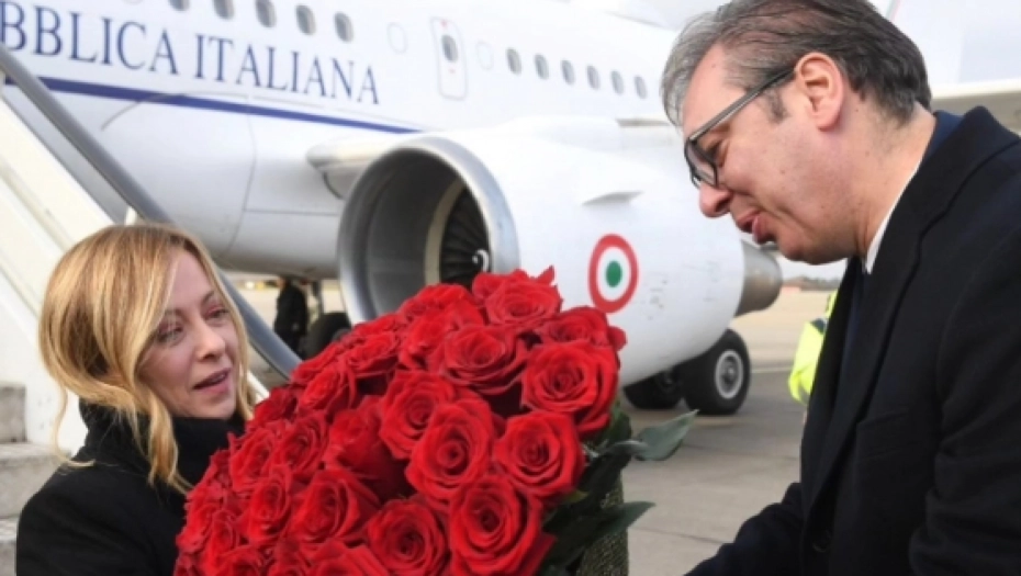 (UŽIVO) VUČIĆ DOČEKAO ĐORĐU MELONI: Premijerka Italije u prvoj poseti Srbiji (VIDEO)