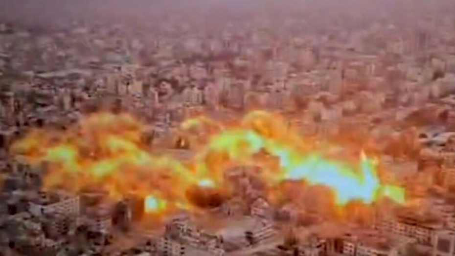 NIKAD SNAŽNIJA EKSPLOZIJA OD POČETKA RATA: Izrael pokidao Gazu (VIDEO)