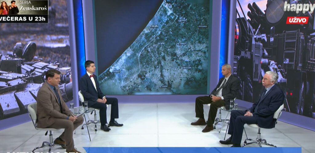 EMISIJA „AKTUELNOSTI“ NA HAPPY TV: „Rat se neće lako završiti, potpuno uništenje Hamasa nije moguće“