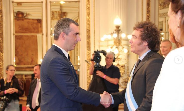 ORLIĆ NA INAUGURACIJI HAVIJERA MILEJA: Srbija i Argentina će nastaviti da jačaju tradicionalno prijateljstvo (FOTO)