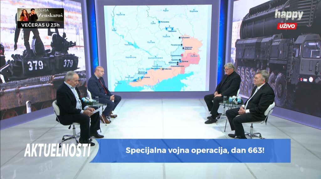„AKTUELNOSTI“ NA HAPPY TV: Ruska strana „melje“ kijevske trupe! Sve bliža potpuna kapitulacija Ukrajine!