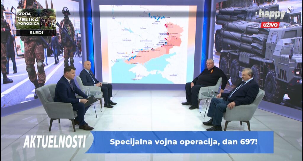 „AKTUELNOSTI“ NA HAPPY TV: „Ukrajinci su ZLOČINCI najgore vrste; Za MASAKR u Donjecku odgovorna EU; sledi KRAH Ukrajine