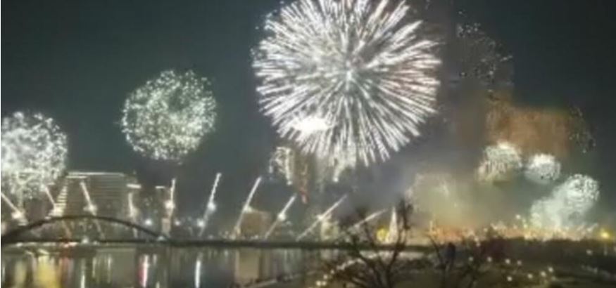 NOVOGODIŠNJI SPEKTAKL U BEOGRADU: Pogledajte odbrojavanje uz veličanstveni vatromet (VIDEO)