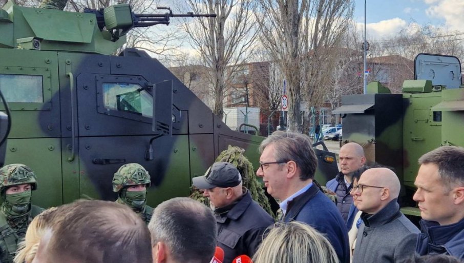 PREDSEDNIK U NIŠU: Vučić prisustvovao prikazu naoružanja i vojne opreme „Tamnava“ će biti glavno pojačanje naše vojske“