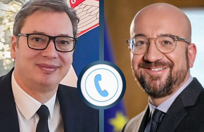 DOBAR I VAŽAN RAZGOVOR SA ŠARL MIŠELOM: Vučić vodio telefonski razgovor sa predsednikom ES