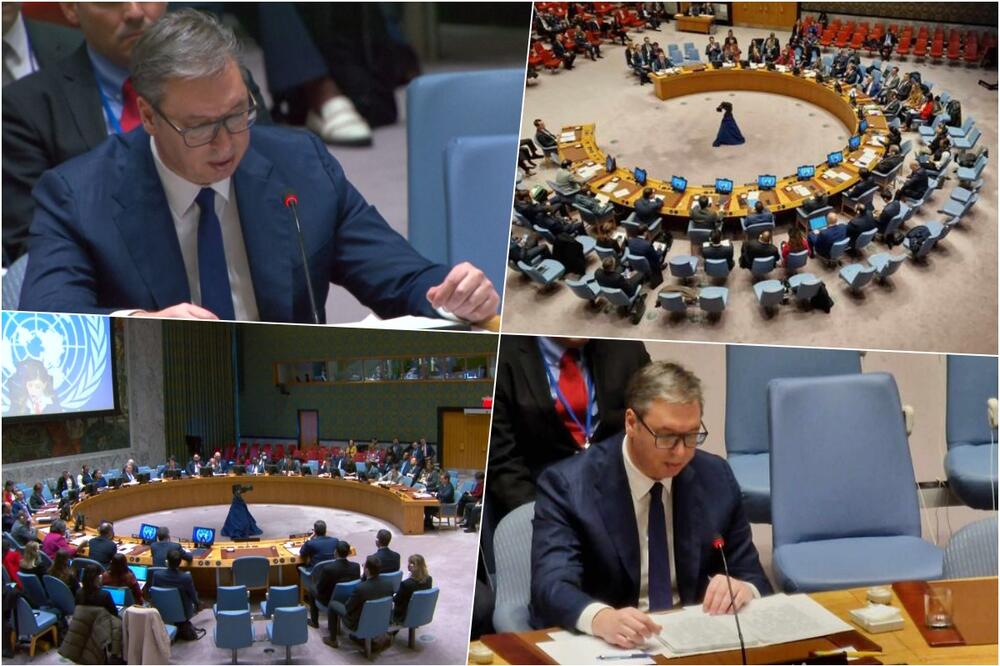 VUČIĆ PREDSTAVLJA SRBIJU:  Saveta bezbednosti UN o Kosovu predsednik oštro i jasno izneo sve argumente