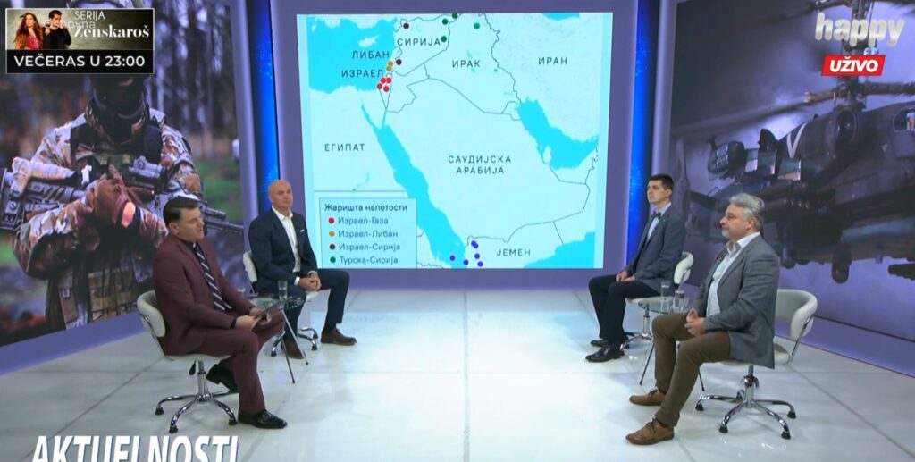 AKTUELNOSTI NA HAPPTV: Izrael napao Iran da li je to samo čuvanje obraza ili najava još jačeg sukoba na Bliskom istoku