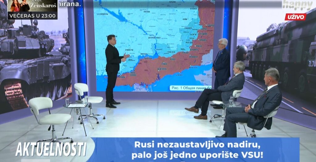 AKTUELNOSTI NA HAPPY TV: Rusi stigli na periferiju Časov Jara, bitnog strateškog grada, zatim Slavjansk i Kramatorsk i Donjeck je ruski