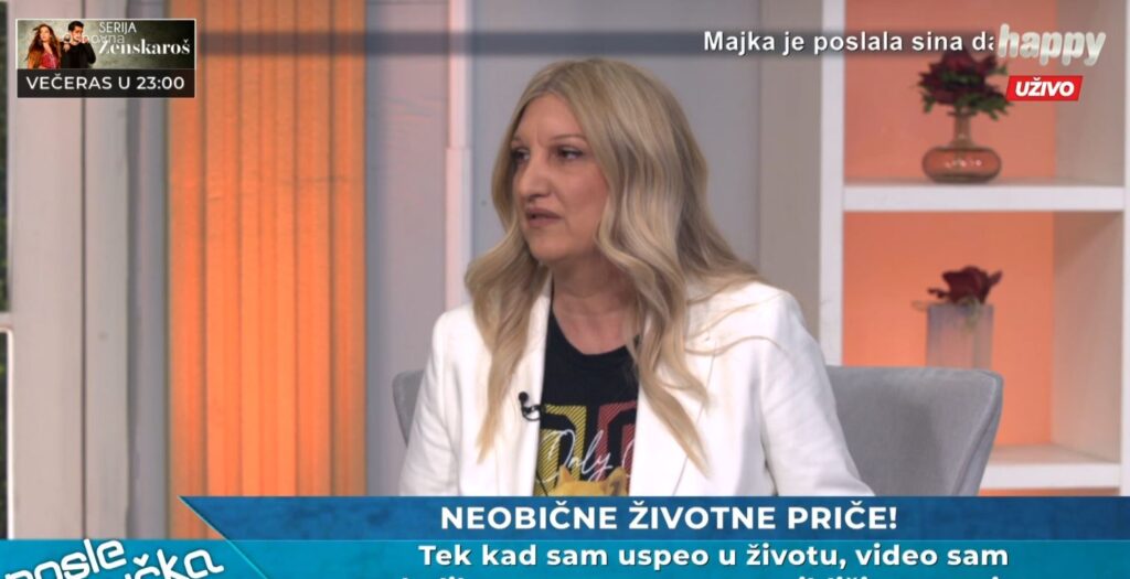 UPRKOS NEDAĆAMA IZAŠLA SAM KAO POBEDNIK: Ljiljana Jevremović u velikoj životnoj ispovesti za HAPPYTV
