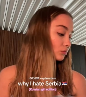 „ZAŠTO MRZIM SRBIJU?“ Ruskinja Polina objavila video koji je ZAPALIO mreže! Srbi u TRANSU, a evo šta se krije iza svega (VIDEO)
