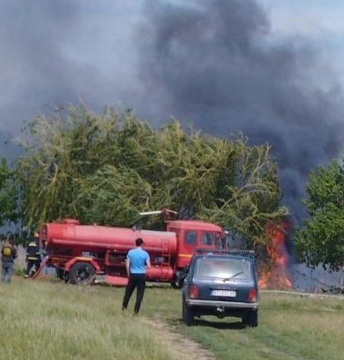 Izletnici izazvali požar oko Zobnatičkog jezera tokom obeležavanja 1. maja (VIDEO)