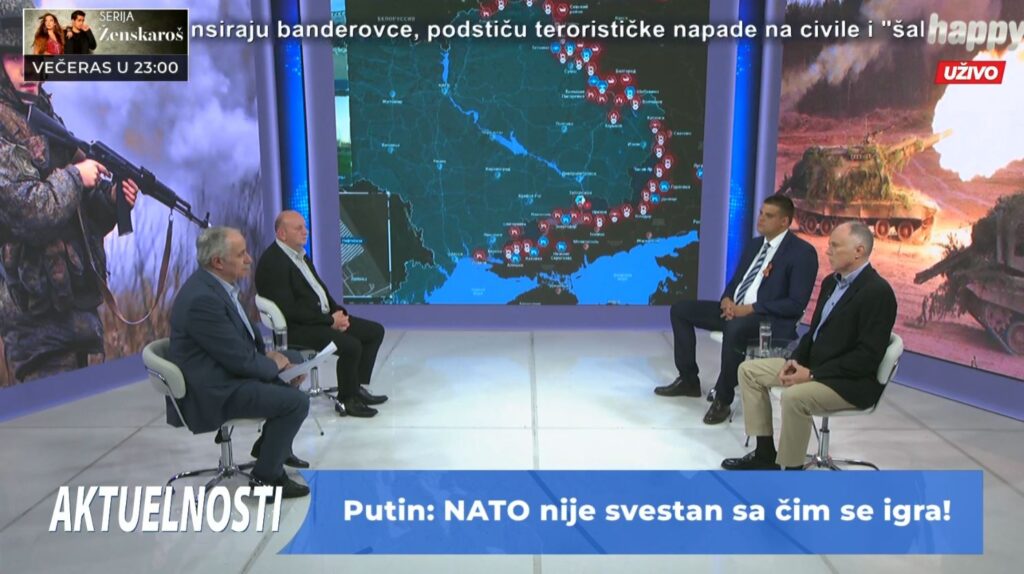 AKTUELNOSTI NA HAPPY TV: Putin upozorava Zapad da ne dozvoli Ukrajini korišćenje njihovih raketa na teritorije Rusije