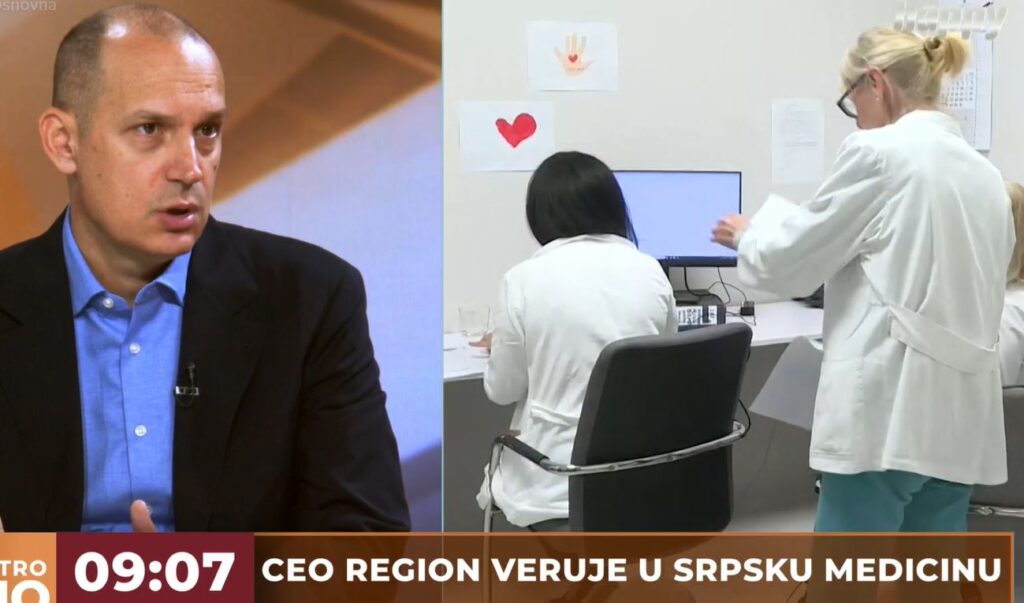 CEO REGION VERUJE U SRPSKU MEDICINU: Moramo da promenimo svest građana!