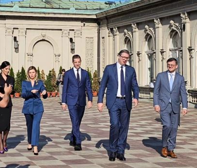 JAČANJE ODNOSA DVE ZEMLJE: Vučić zahvalio prvoj dami Ukrajine na poseti i jačanju veza sa Srbijom