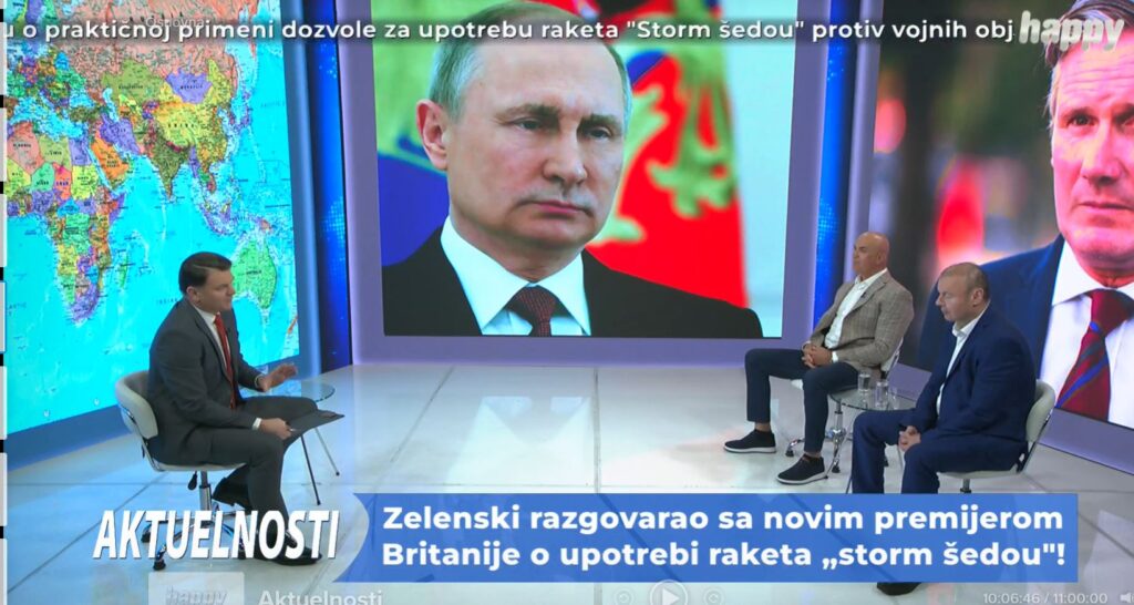 „AKTUELNOSTI“ NA HAPPY TV: Zelenski razgovarao sa novim premijerom Britanije o upotrebi raketa „storm šedou“!