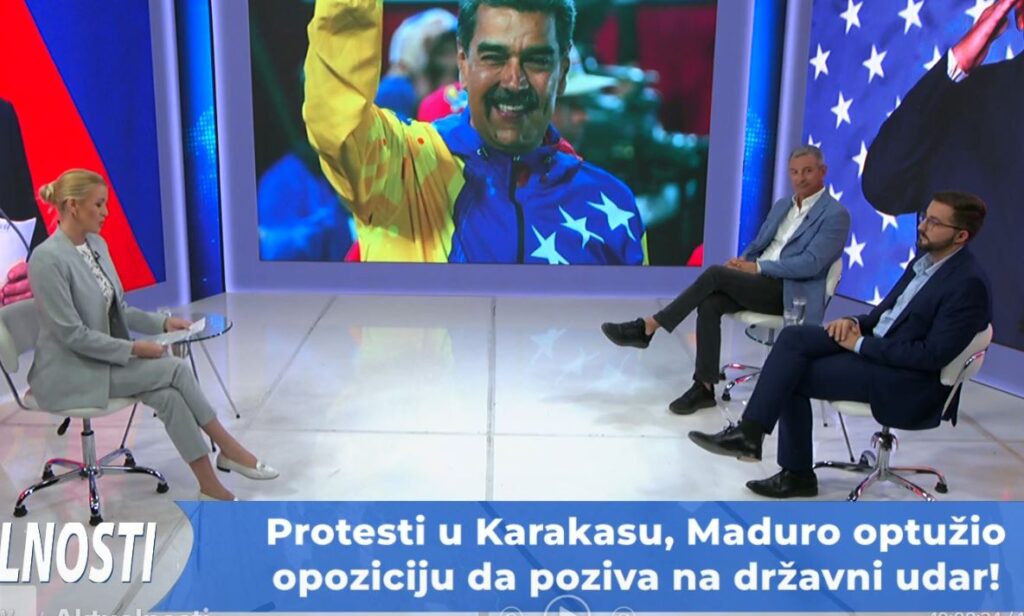 „AKTUELNOSTI“ NA HAPPY TV: Maduro optužio opoziciju da poziva na državni udar