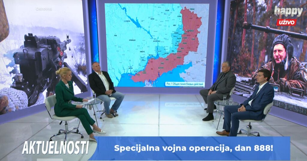 „AKTUELNOSTI“ NA HAPPY TV: Jedinice grupe „Centar“ porazile su pet brigada ukrajinske vojske