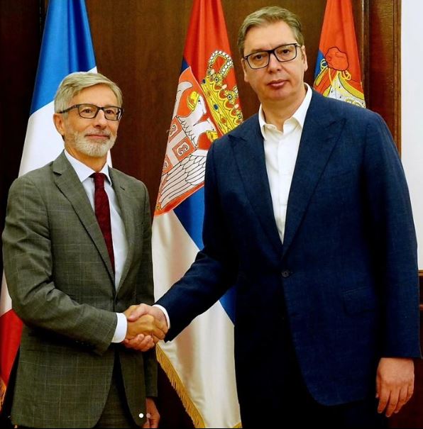 VUČIĆ SE SASTAO SA FRANCUSKIM AMBASADOROM: Poslednje pripreme pred Makronov dolazak