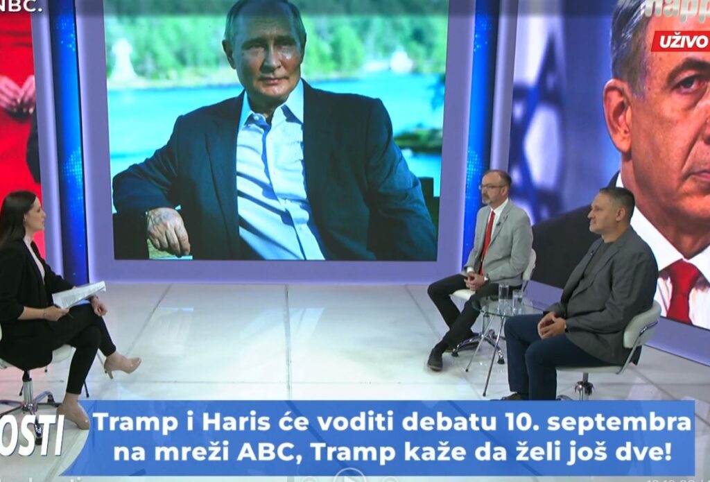 AKTUELNOSTI NA HAPPY TV: Izbori u SAD debata Trampa i Harisove