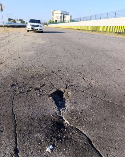 BOMBA BAČENA ISPRED ZAPOROŽJA: Ukrajinski dron bacio bombu ispred nuklearne elektrane (FOTO)