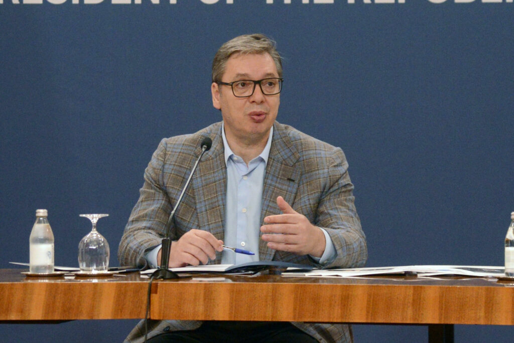 ALEKSANDAR VUČIĆ:  Danas se sastaje sa Miroslavom Lajčakom u Beogradu