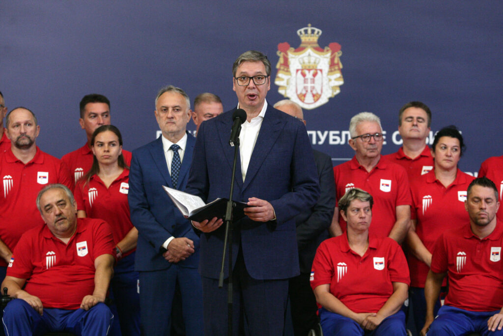 DAN PONOSA I EMOCIJA: Predsednik Vučić se biranim rečima obratio paraolimpijcima