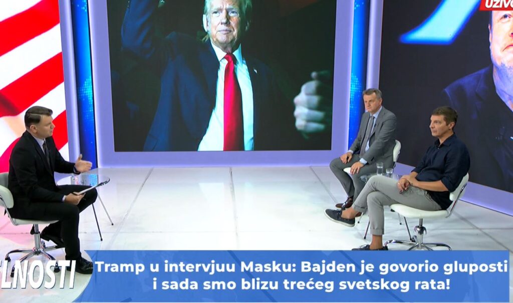 „AKTUELNOSTI“ NA HAPPY TV: Tramp i Mask o američkim predsedničkim izborima!