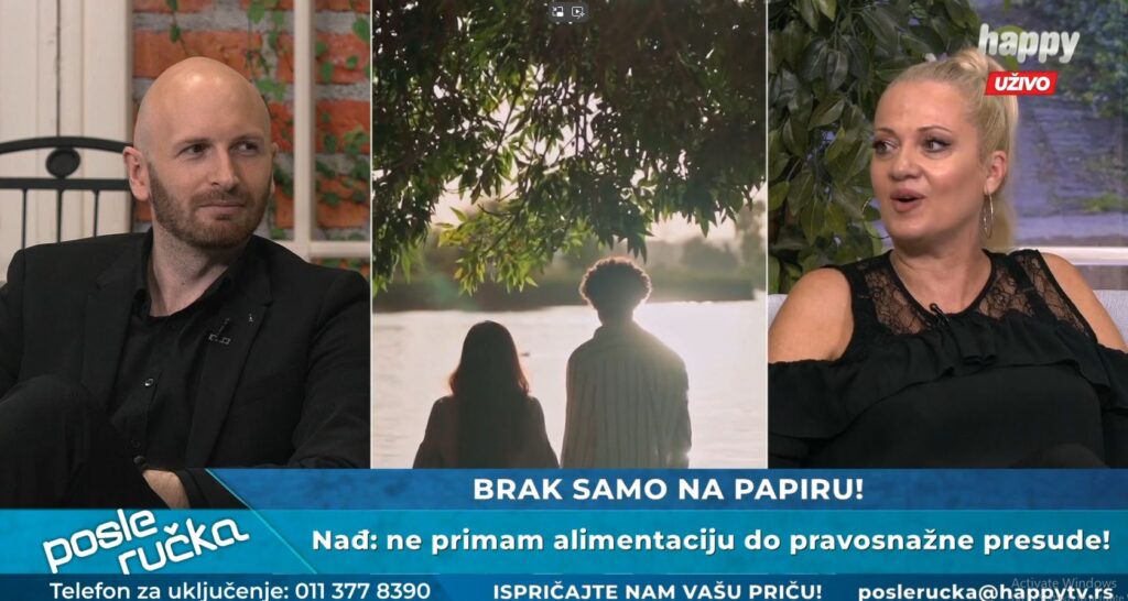 POSLE RUČKA: Brak samo na papiru